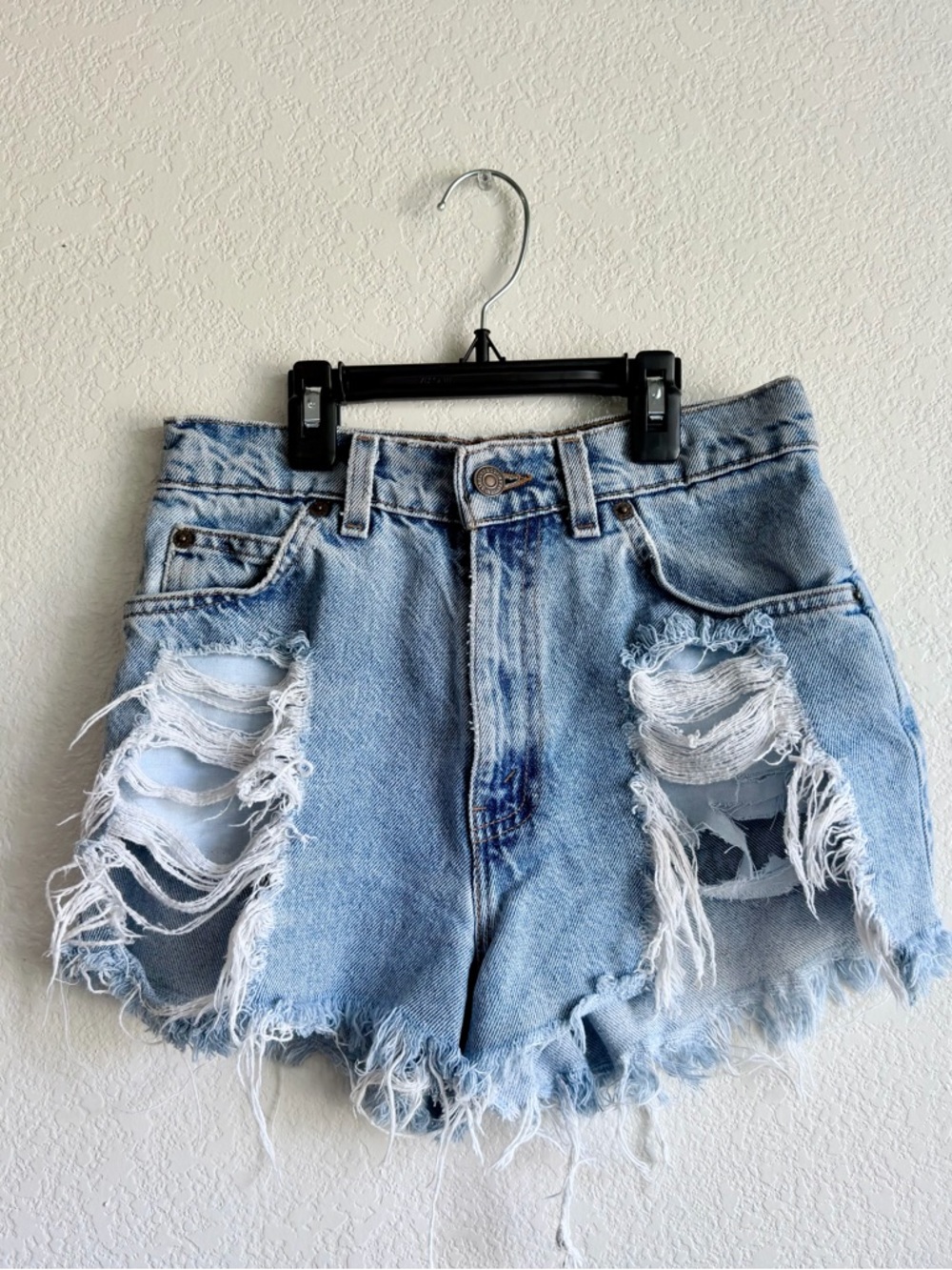 Vintage orange tab levi shorts
